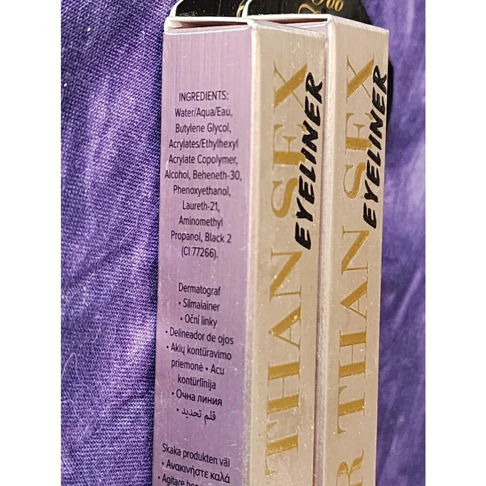 Too Faced Better Than Sex Waterproof 24HR Liquid Eyeliner Pen Deepest Black NIB